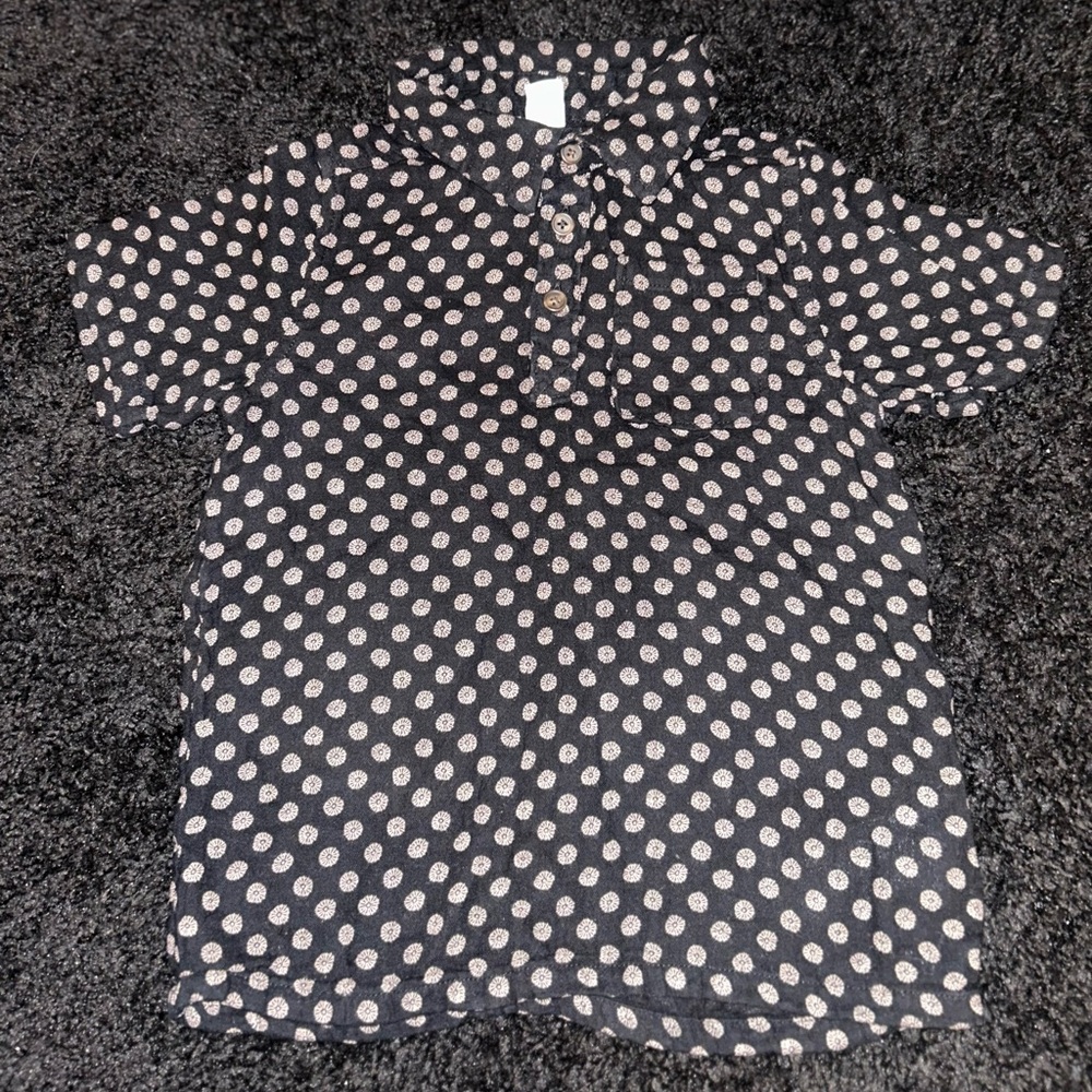 Old Navy Kids Quarter Button Shirt